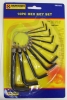 10pcs Hex Key Set