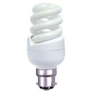 Mini Spiral Energy Saving Bulb 9w B22