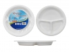 Compartment Plate 25.5x19.5x2.5cm 7pk