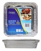 Homix Foil Baking Trays 22.4x22.4x4.8cm 3pk