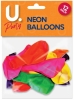 Pennine Pack Of 12 Neon Balloons