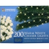 200 LED Warm White Chaser Lights (70740)