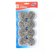 8pcs Steel Scourers