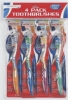 Claradent Toothbrushes 4pk