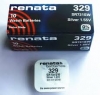 Renata 329 Batteries
