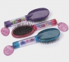 Hair Brush With Mini Pony Holders