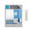 PRINTED POLYESTER Shower Curtain 180x180cm