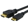 Mini Hdmi Male To Male Gold 30awg 2 Meters