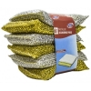 6pcs Metallic Scouring Pads