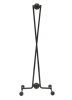 Kitchen Roll Holder Black S/S