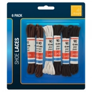 Shoe Laces 6 Pack