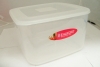 13L SQUARE FOOD CONTAINER LOOSE CLEAR