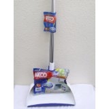 Long Handle Dust Pan And Brush - White