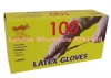 Royal Markets Latex Gloves Box 100 - Large