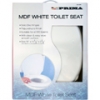 Mdf White Toilet Seat 18inch