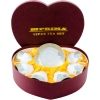 Cup & Saucer Heart Shape 12pc