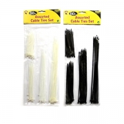 Assorted Cable Ties Set 60pc