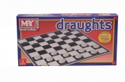DRAUGHTS GAME IN PRINTED BOX MY