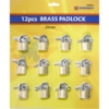 12pcs Brass Padlocks 20mm