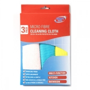 3pk Microfibre Cleaning Cloth