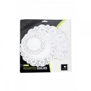 60pc Assorted Doilies