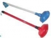 Toilet Plunger Red & Blue Clr