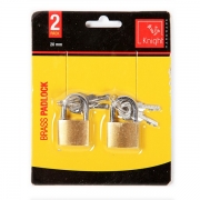 Brass Padlock 2pk