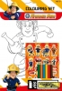 Fireman Sam Colouring Set