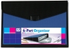 6-Part Organiser Black