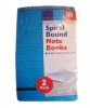 2 Notebooks Large 30 Sheets