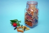 Glass Canister Square Jar 1l