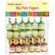 18pc Party Poppers