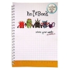 Rascals A4 Spiral Notebook