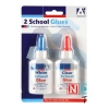 Stat - Glue Set, Clear/White