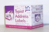 Typist Address Labels X200 Per Roll