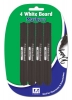 Pens-4 Whiteboard Pens Black