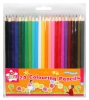 22 Coloured Pencils In Wallet