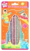 12 Glitter Pencils(8x Col/4x Hb)