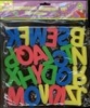 Alphabet Shaped Sponges