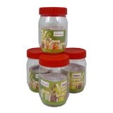 Pet Jar 300ml Pk Of 4round