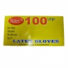 100 Large Latex Gloves