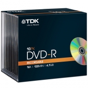 Dvd-R47 Slim Case 10pk 16x