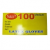 100 Medium Latex Gloves
