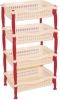 Hobby 4 Tier Vegetable Rack - Rectangular