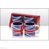 Union Jack Twin Coffee Cup Set