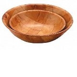 Woven Sunnex - Wood Bowl Round 25 Cm / 10