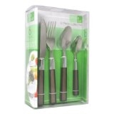 Zodiac - Simple Colour 16pc Cutlery Set Black