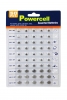 Powercell 50pk Asstd Batteries