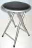 Jnr Folding Pvs Black Stool