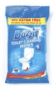 Toilet Cleaning Wipes 40pk